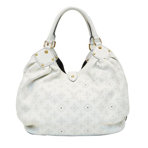 louis vuitton white handbag outlet.